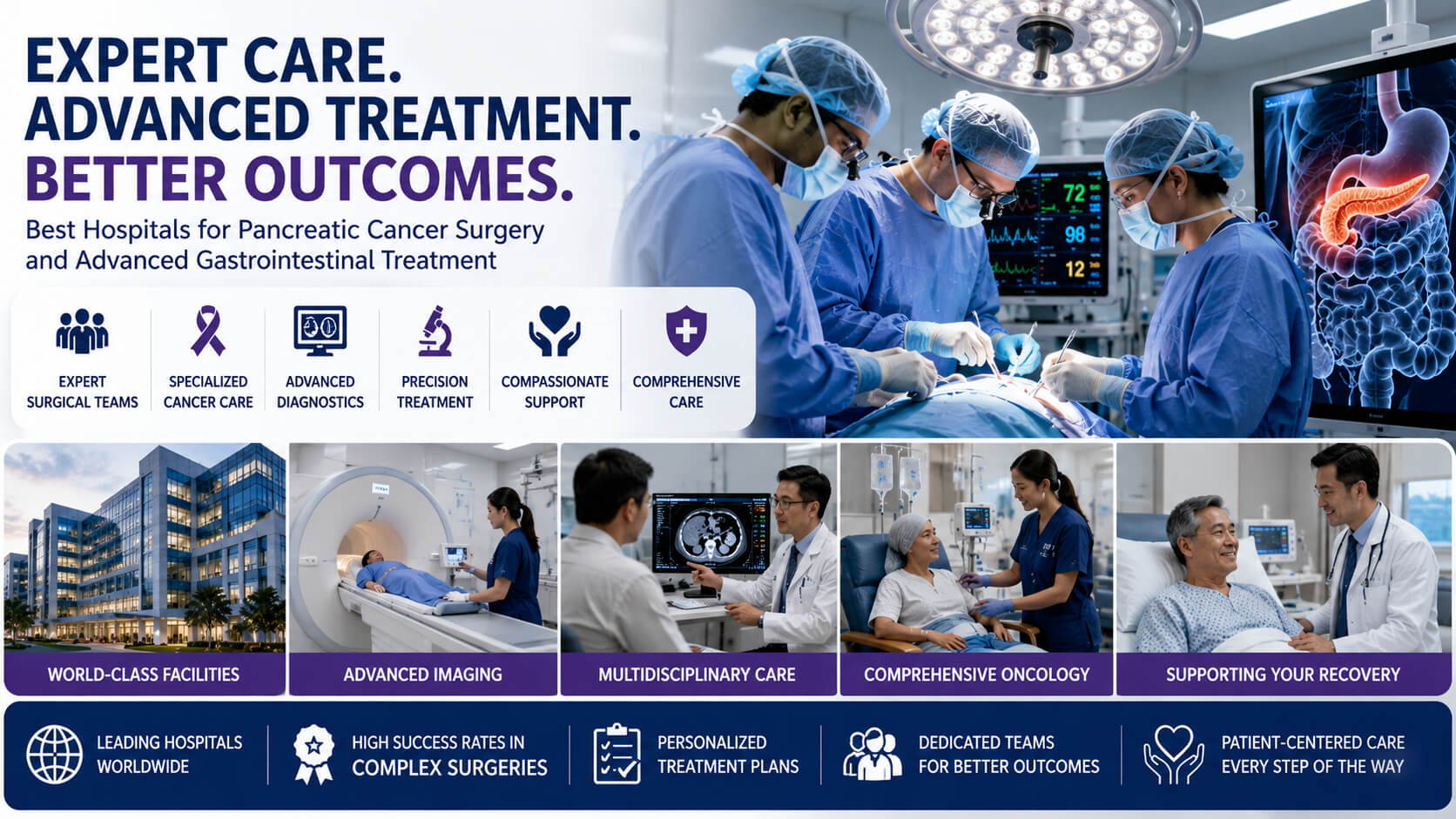 Best Hospitals for Pancreatic Cancer Surgery and Advanced Gastrointestinal Treatment